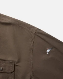 All Over Embroidered Pigeon Shirt