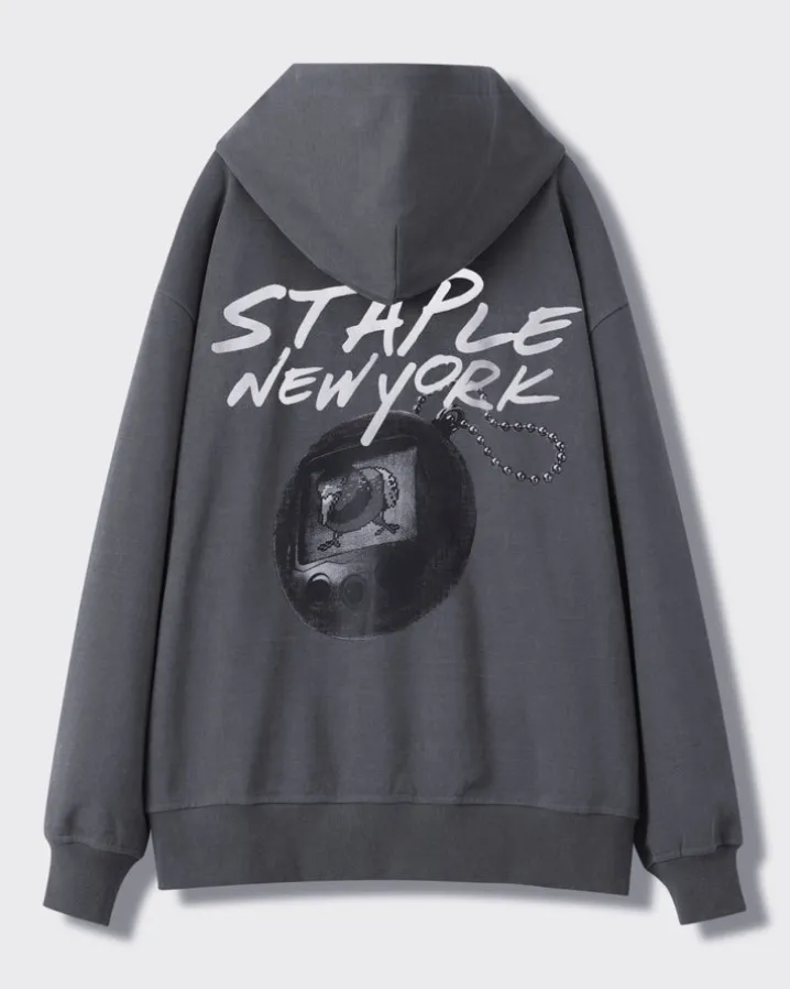 Digital Pigeon Zip Up