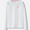 L/S Bar Logo Pkt Tee