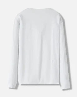 L/S Bar Logo Pkt Tee