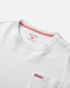 L/S Bar Logo Pkt Tee