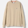 L/S Emb Pigeon Tee