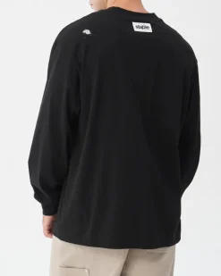 L/S Emb Pigeon Tee