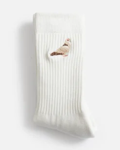 Pigeon Logo Socks