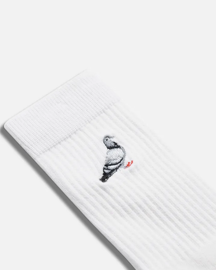 Pigeon Logo Socks