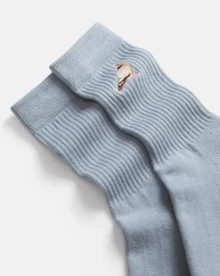 Pigeon Logo Socks